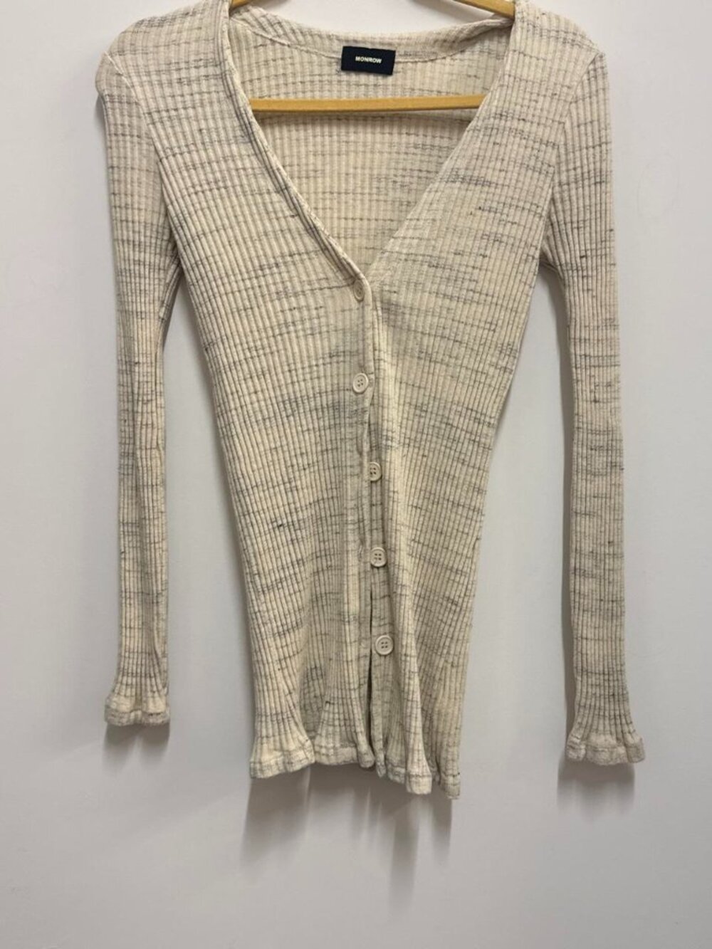 Monrow Women's Cream Blouse